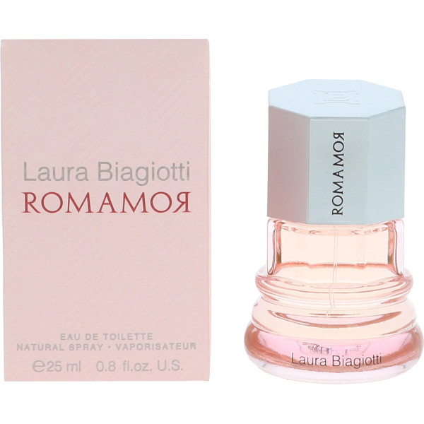 Laura Biagiotti Romamor EDT tualetes ūdens sievietēm, 25 ml