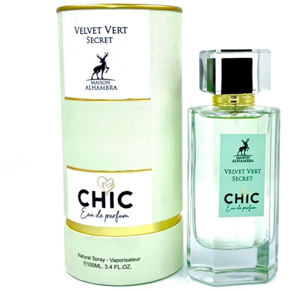 Maison Alhambra Chic Velvet Vert Secret EDP parfimērijas ūdens sievietēm, 100 ml