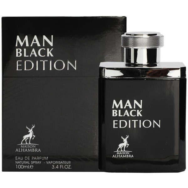 Maison Alhambra Man Black Edition EDP parfimērijas ūdens vīriešiem, 100 ml