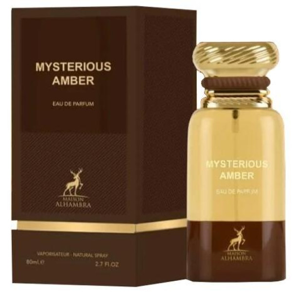 Maison Alhambra Mysterious Amber EDP parfimērijas ūdens unisex, 80 ml