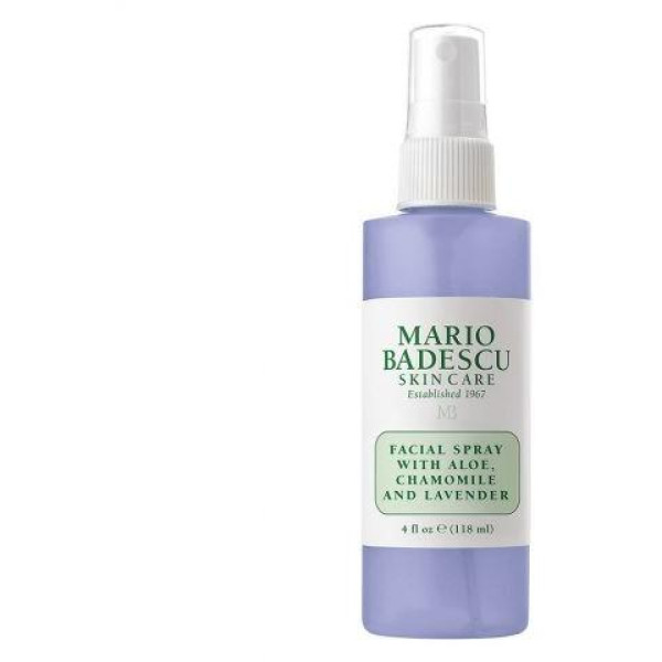 Mario Badescu sejas aerosols ar alveju, kumelītēm un lavandu, nomierinošs sejas aerosols, 118 ml