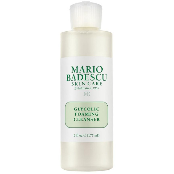 Mario Badescu Glycolic Foaming Cleanser putojošs tīrīšanas līdzeklis ar glikolskābi, 177 ml