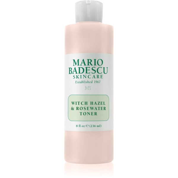 Mario Badescu Witch Hazel & Rosewater toniks attīrošs toniks ar rožūdeni, 236 ml