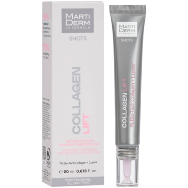 Martiderm Collagen Lift Shots sejas ādas koncentrāts, 20 ml