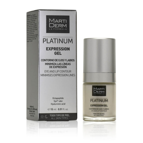 Martiderm Expression Eye Contour and Lip Care gēls acu un lūpu kontūru krēms, 15 ml