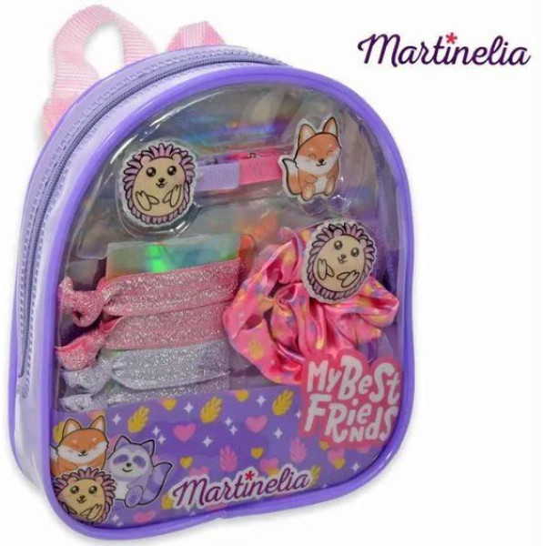 Martinelia Bag My Best Friends Bag bērnu mugursoma ar matu aksesuāriem