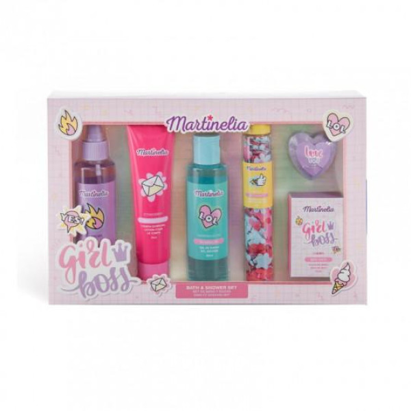 Martinelia Super Girl Bath & Shower Set Vannas un dušas komplekts bērniem