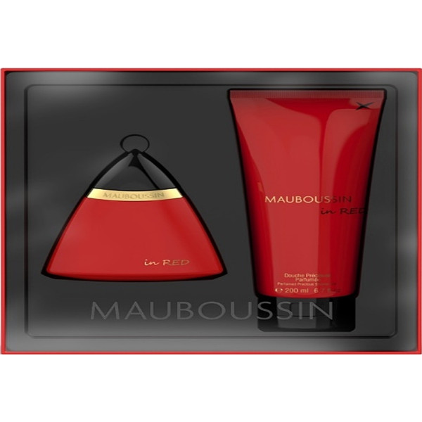 Mauboussin Mauboussin in Red komplekts sievietēm (EDP, 100 ml + dušas želeja, 200 ml)