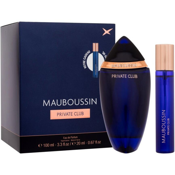 Mauboussin Private Club komplekts vīriešiem (EDP, 100 ml + EDP, 20 ml)