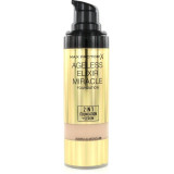 Max Factor Ageless Elixir Miracle Foundation grima bāzes serums, tonis: 45 Warm Almond, 30 ml