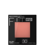 Maybelline Fit Me! Vaigu sārtums, tonis: 30 Rose, 5 g