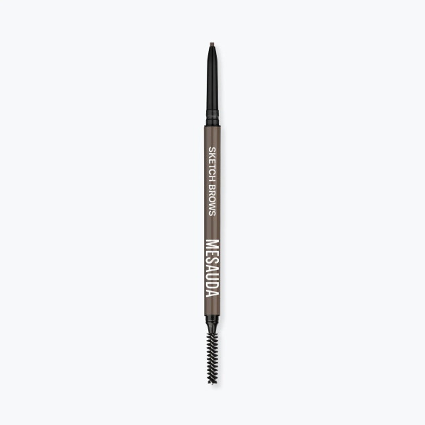 Mesauda Sketch Brows Automatic Eyebrow Pencil izgriežams ūdensizturīgs uzacu zīmulis, tonis: 102 Brunette, 0,09 g