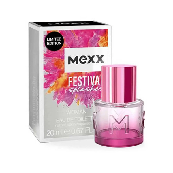 Mexx Festival Splashes EDT tualetes ūdens sievietēm, 20 ml