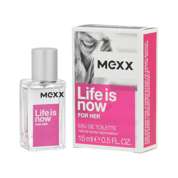 Mexx Life Is Now For Her EDT tualetes ūdens sievietēm, 15 ml