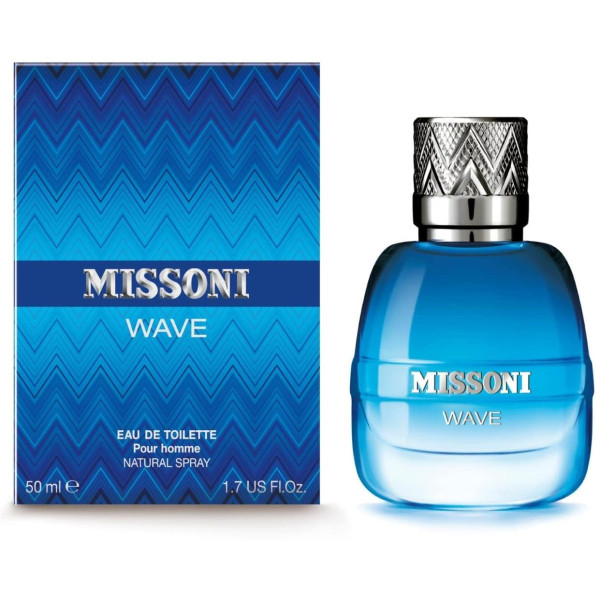 Missoni Wave EDT tualetes ūdens ūdens unisex, 50 ml