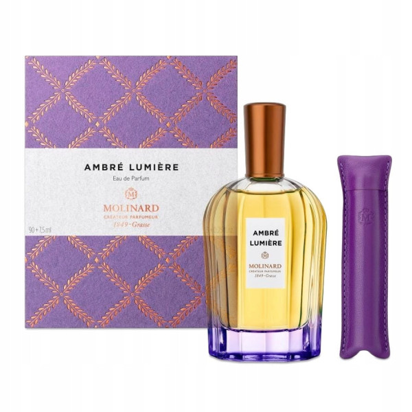 Molinard La Collection Privée Ambre Lumiere komplekts unisex (EDP, 90 ml + dezodorants 7,5 ml)