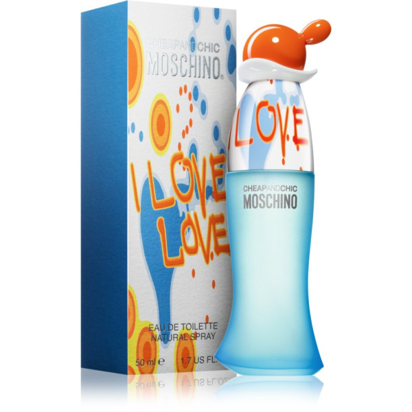 Moschino Cheap and Chic I Love Love EDT tualetes ūdens sievietēm, 50 ml