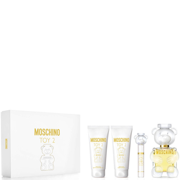 Moschino Toy 2 komplekts sievietēm (EDP, 100 ml + ķermeņa losjons, 100 ml + dušas želeja, 100 ml + EDP, 10 ml)