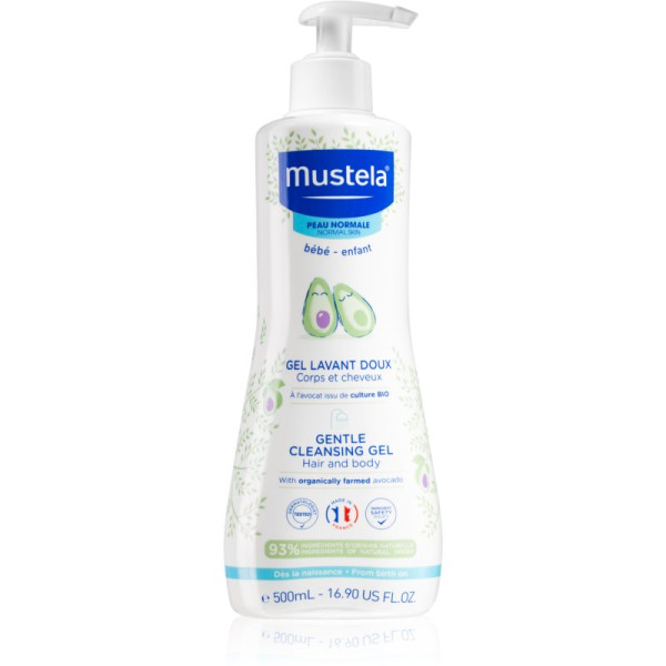 Mustela Gentle Cleansing Gel maigs tīrīšanas līdzeklis, 500 ml