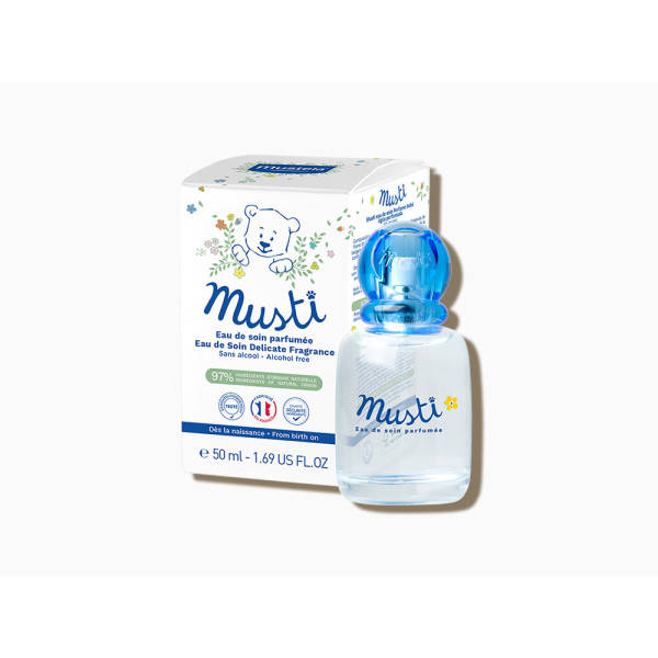 Mustela Musti Eau De Soin Delicate Fragrance smaržas bērniem, 50 ml