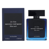 Narciso Rodriguez For Him Bleu Noir EDT tualetes ūdens ūdens vīriešiem, 100 ml