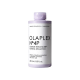 Olaplex Nº.4P Blonde Enhancer Toning Shampoo tonizējošs šampūns blondiem matiem, 250 ml