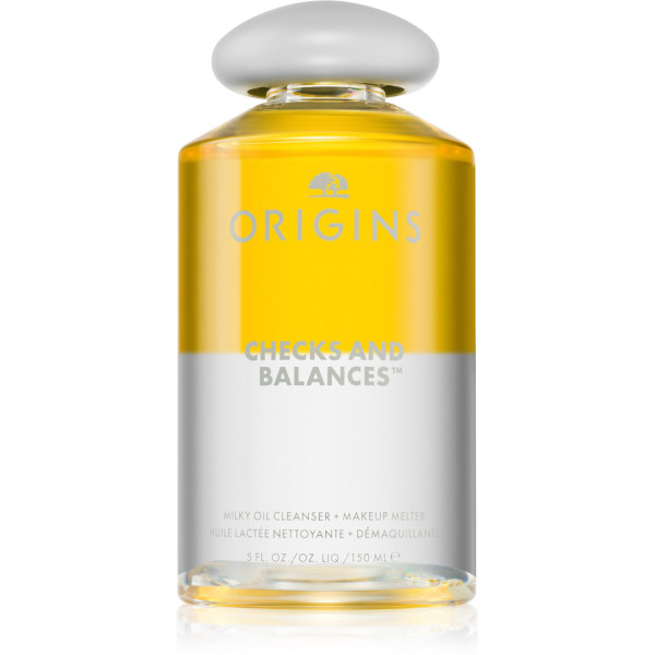 Origins Checks & Balances Milky Oil Cleanser+ Makeup Melter eļļas kosmētikas noņemšanas līdzeklis, 150 ml