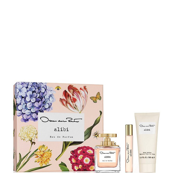 Oscar de la Renta Alibi komplekts sievietēm (EDP, 100 ml + ķermeņa losjons, 100 ml + EDP, 15 ml)