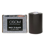 OSOM Professional Reljefs Roll Back To Black FOIL15714 folija matu krāsošanai rullī, 100 m, 12 cm plata, 15 mikronu bieza