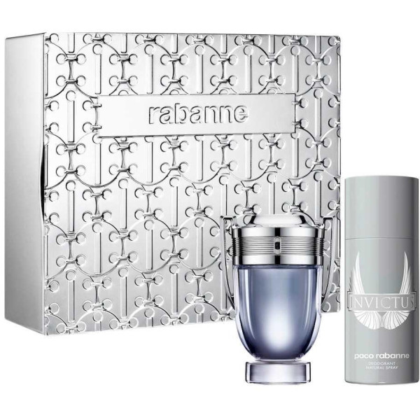 Paco Rabanne Invictus komplekts vīriešiem (EDT, 100 ml + dezodorants, 150 ml)