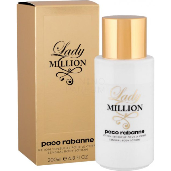 Paco Rabanne Lady Million Body Lotion ķermeņa losjons, 200 ml