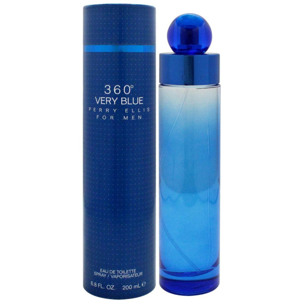 Perry Ellis 360° Very Blue For Men EDT tualetes ūdens vīriešiem, 200 ml