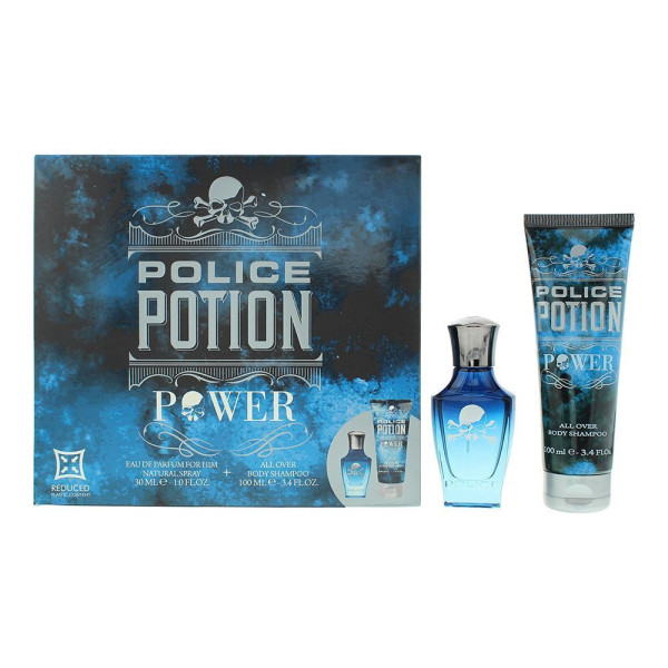 Police Potion Power komplekts vīriešiem (EDP, 30 ml + dušas želeja, 100 ml)