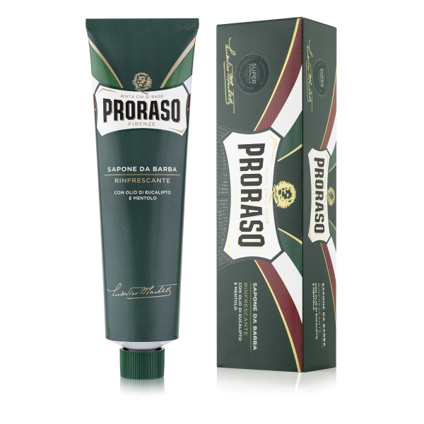 Proraso Green Line Shaving Cream Atsvaidzinošs skūšanās krēms, 150 ml