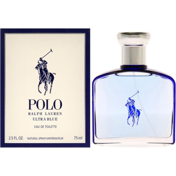 Ralph Lauren Polo Ultra Blue EDT tualetes ūdens ūdens vīriešiem, 75 ml