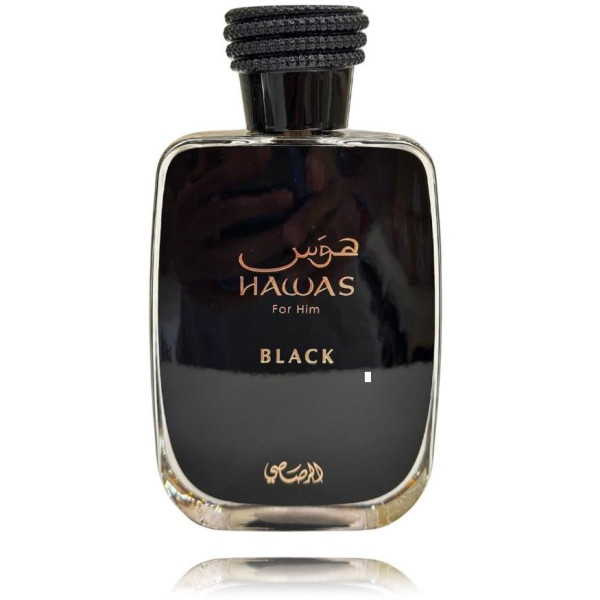 Rasasi Hawas Black EDP parfimērijas ūdens vīriešiem, 100 ml