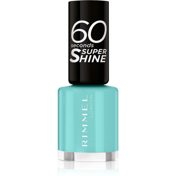 Rimmel 60 Seconds Super Shine ātri žūstoša nagu laka, tonis: 878 Roll In The Grass, 8 ml