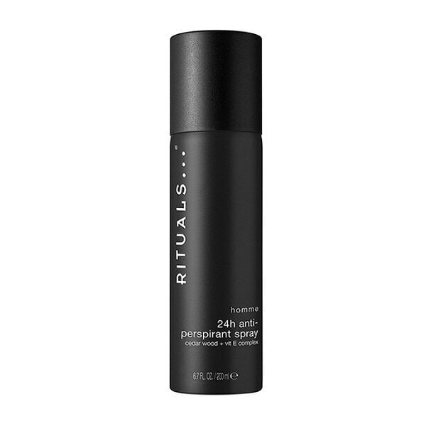 Rituals Homme 24H pretsviedru izsmidzināmais pretsviedru līdzeklis, 200 ml