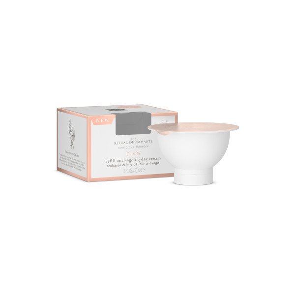 Rituals The Ritual Namaste Glow Anti-Ageing Day Cream Refill pretnovecošanās dienas krēms uzpildāms, 50 ml