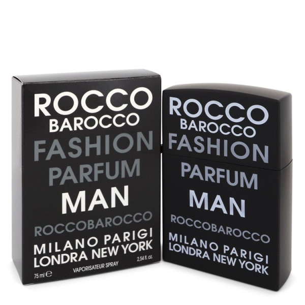 Roccobarocco Fashion Man EDT tualetes ūdens vīriešiem, 75 ml