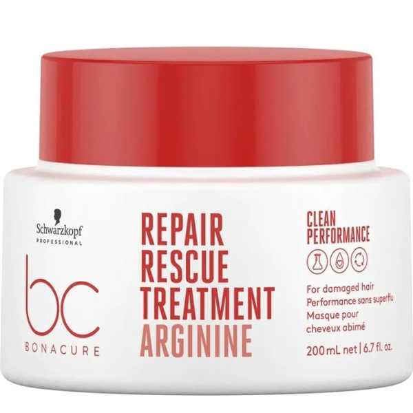 Schwarzkopf Professional BC Bonacure Repair Rescue Arginine Treatment matu maska, 200 ml