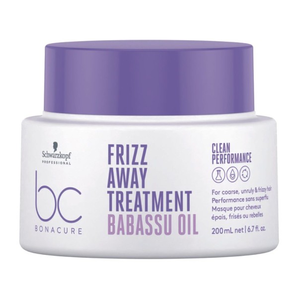 Schwarzkopf Professional BC Frizz Away Treatment izlīdzinoša matu maska, 200 ml