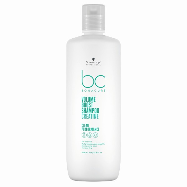 Schwarzkopf Professional BC Volume Boost Shampoo apjomu palielinošs šampūns ar keratīnu, 1000 ml