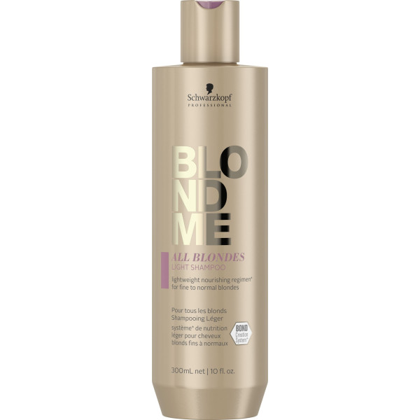 Schwarzkopf Professional Blond Me All Blondes Light Shampoo šampūns, 300 ml