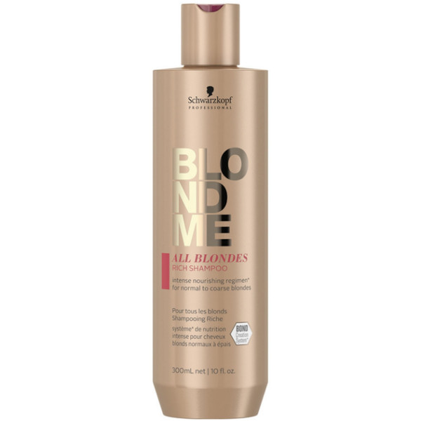 Schwarzkopf Professional Blond Me All Blondes Rich Shampoo šampūns, 300 ml