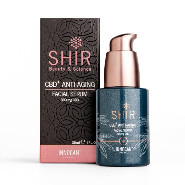 SHIR CBD Plus Facial Serum sejas serums, CBD 300 mg, 30 ml