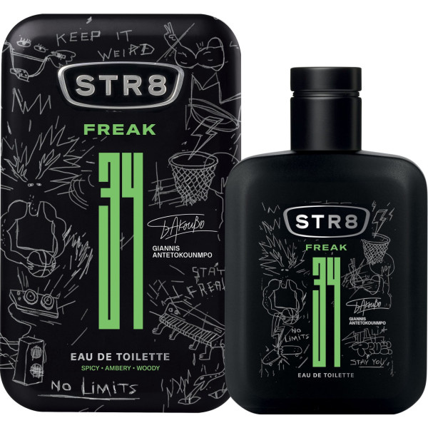 STR8 FREAK EDT tualetes ūdens vīriešiem, 50 ml