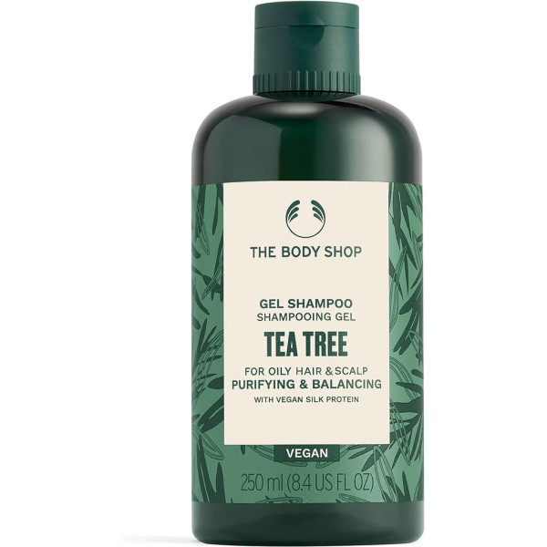 The Body Shop Gel Shampoo Tea Trea tējas koka līdzsvarojošs šampūns, 250 ml