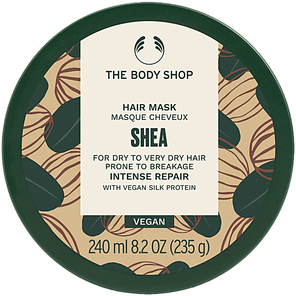 The Body Shop Shea Hair Mask sviestkoka atjaunojoša matu maska, 240 ml