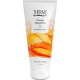 Therme Orange Happiness Shower Satin ķermeņa mazgāšanas līdzeklis, 200 ml